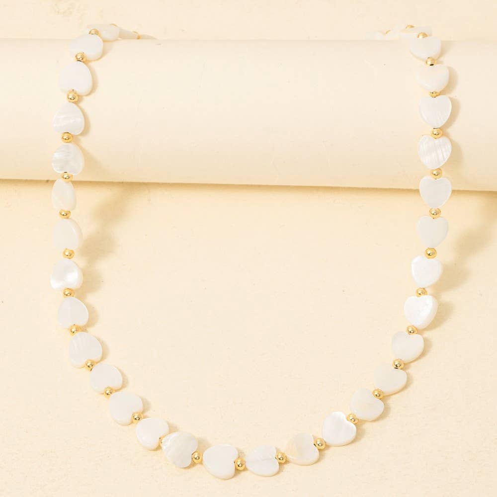 Multi Heart Beaded Necklace
