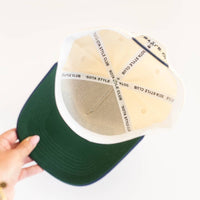 Just Gonna Sneak Right Past Ya - Unisex Hat Navy & Green