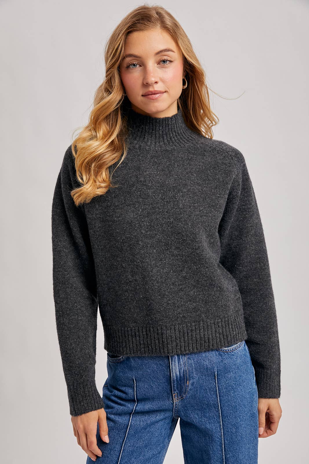 Moonlit Charcoal Sweater