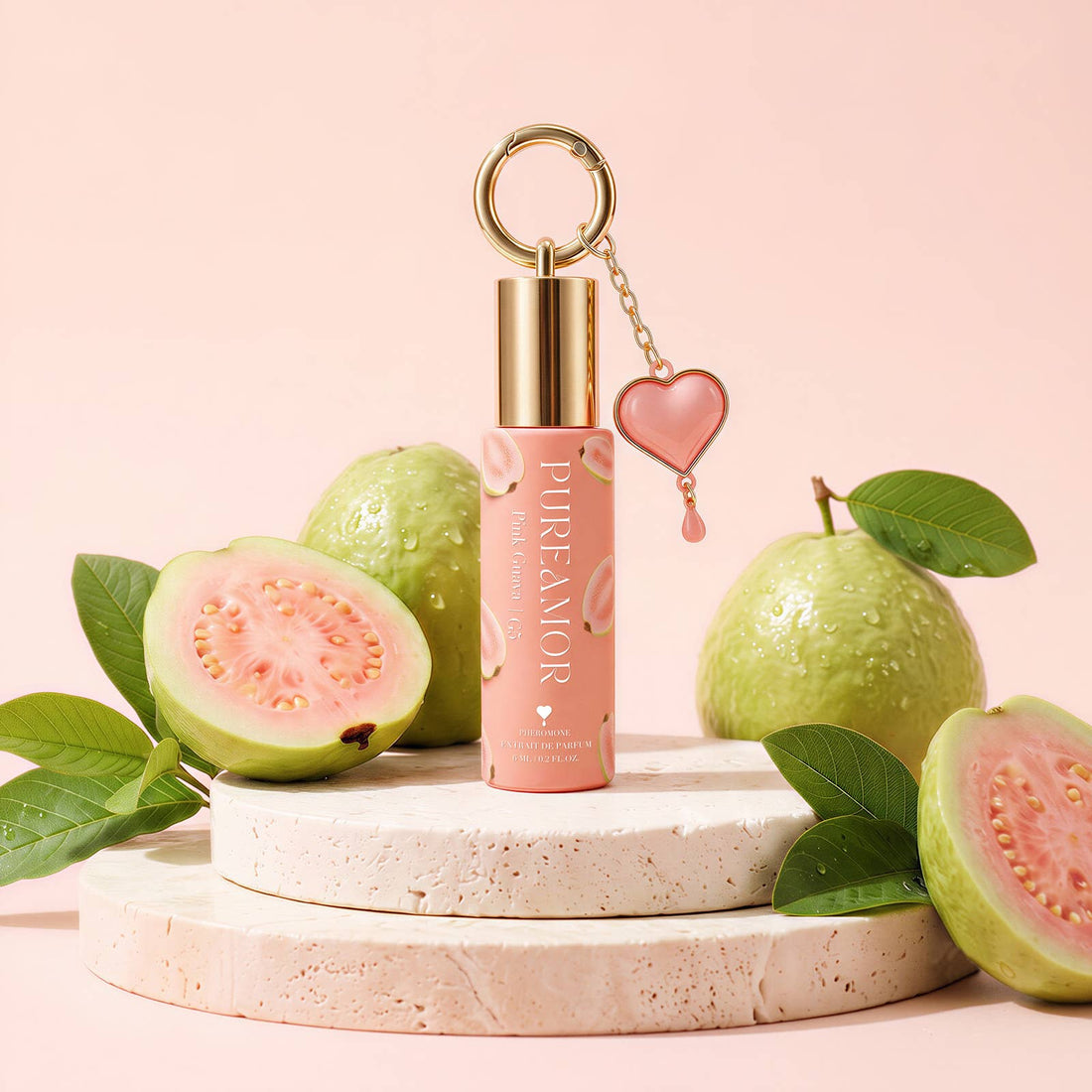 Pink Guava | Roll-on Pheromone Keychain Perfume Oil - 6ml