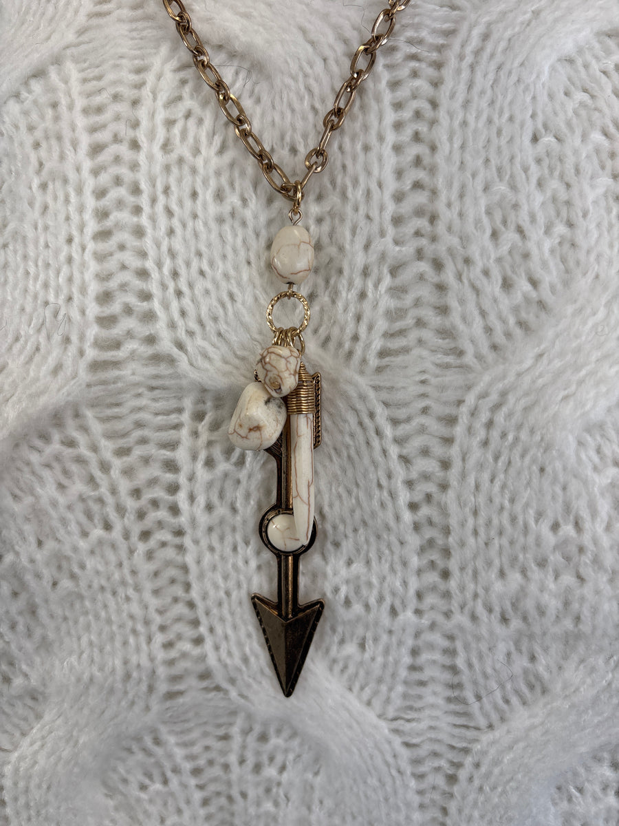 Arrow Statement Necklace
