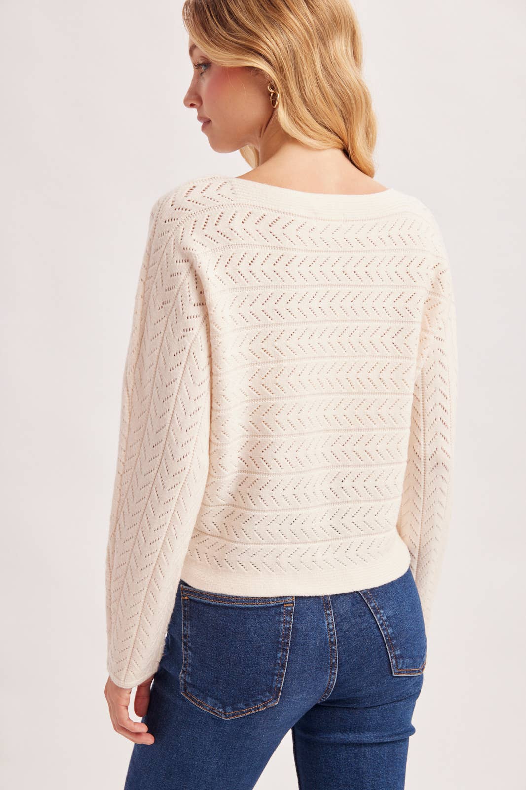 Woven Waves Sweater