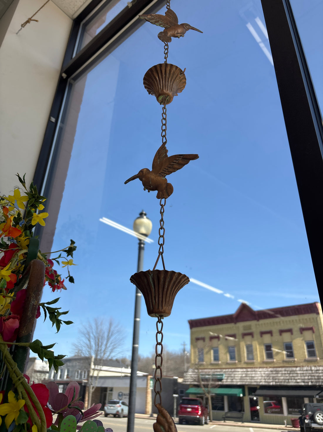 Hummingbird Rain Chain