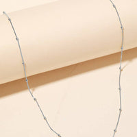 Dainty Box Classic Chain Necklace: Gold
