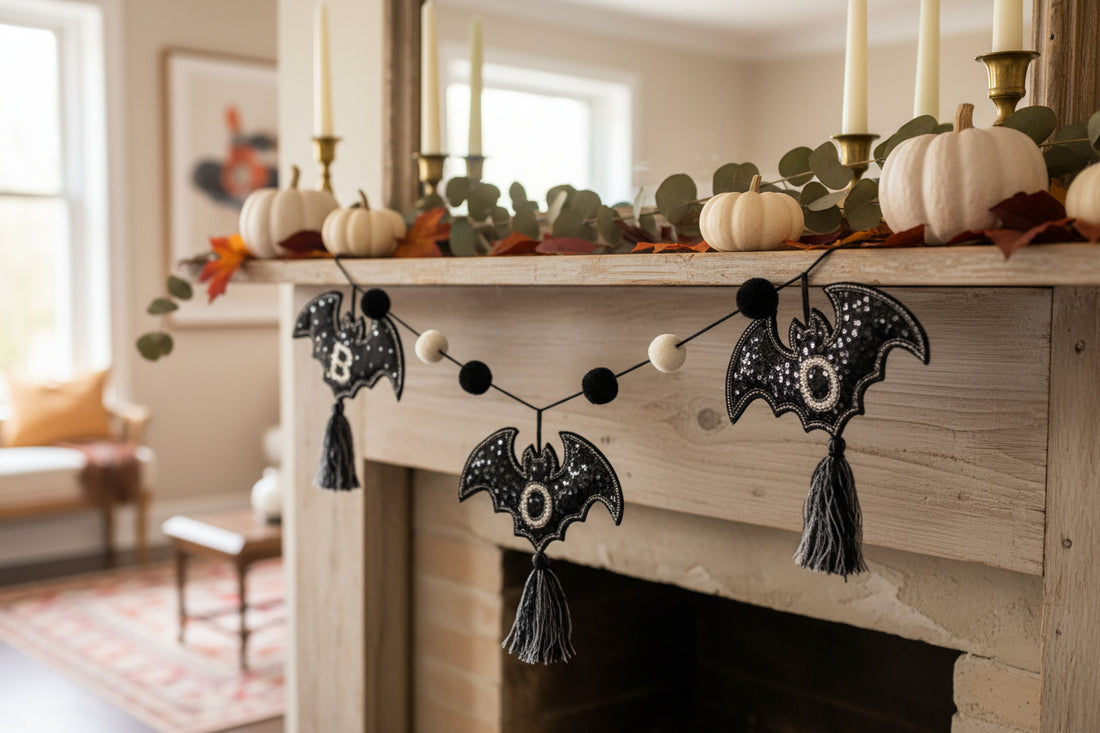 BOO Bat Garland