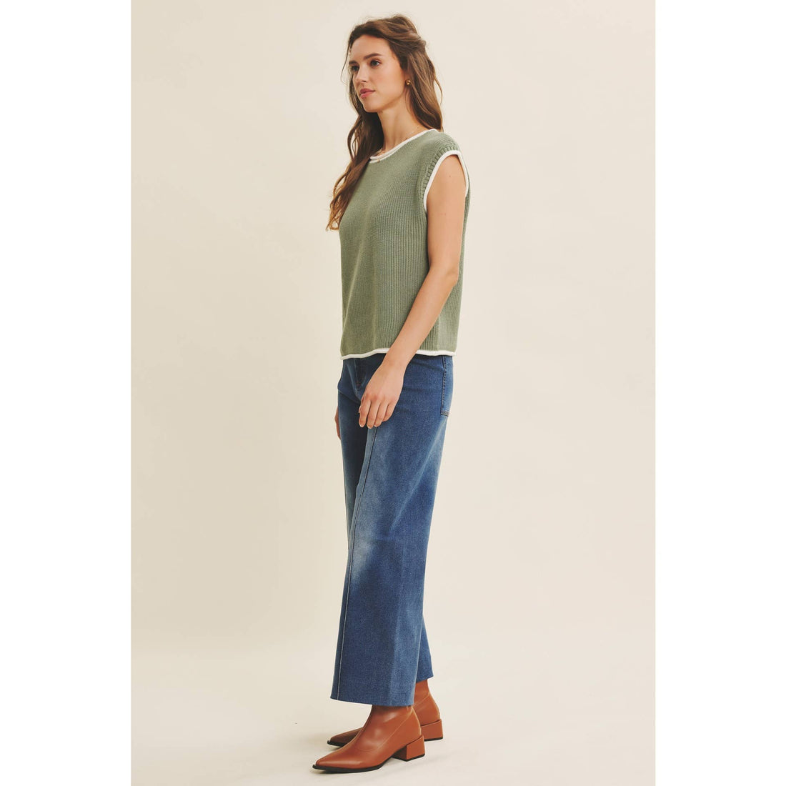 Ankle Length Stretch Denim