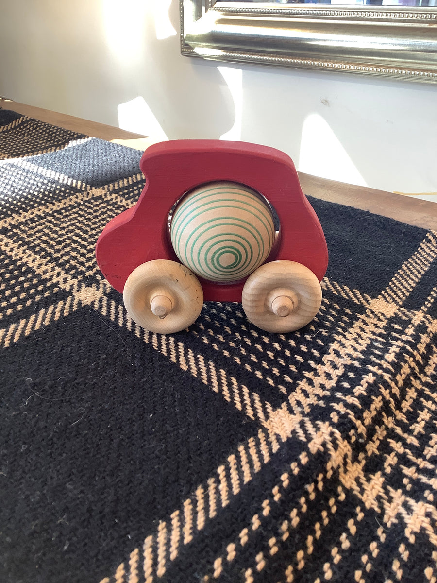 Toy Car With Rolling Ball