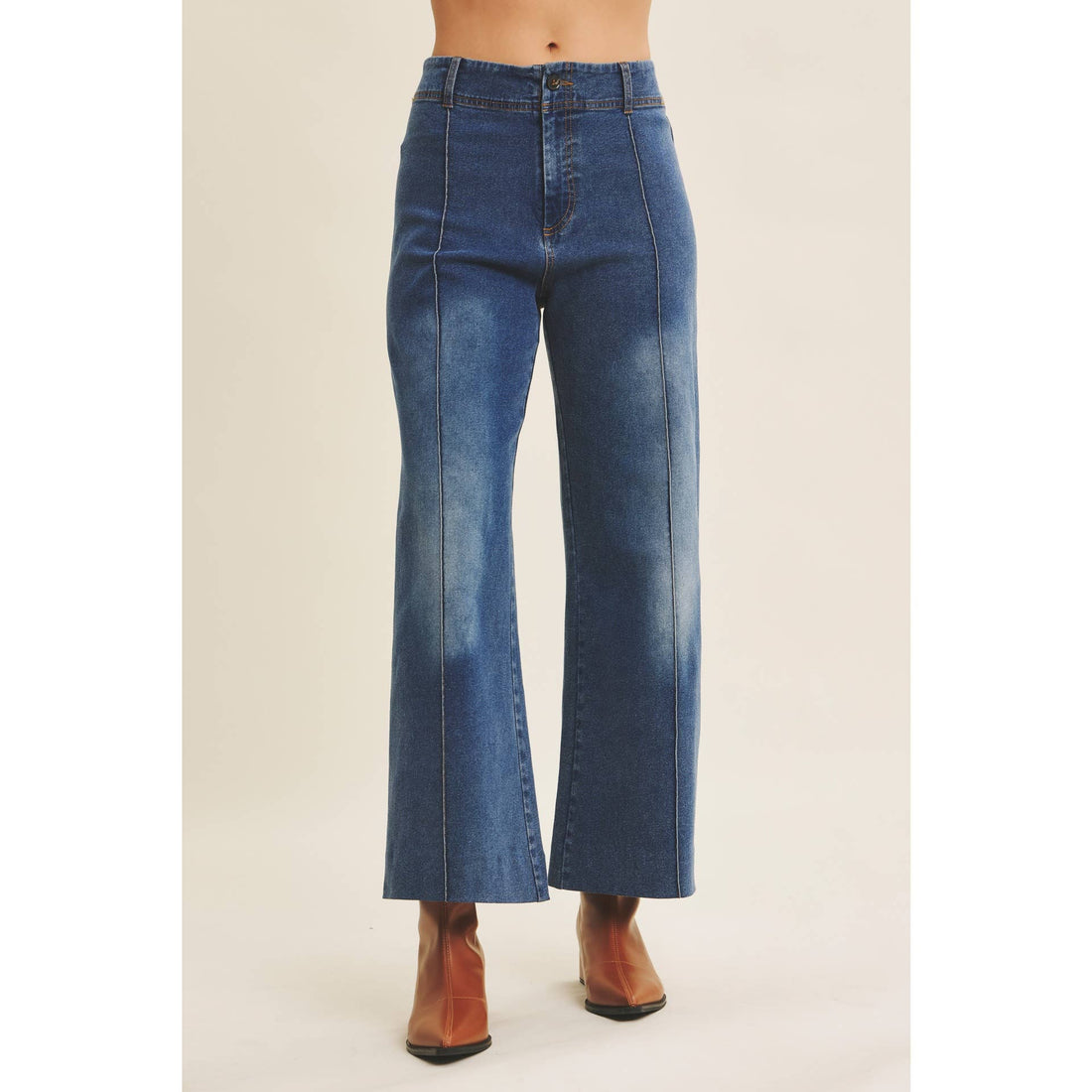 Ankle Length Stretch Denim