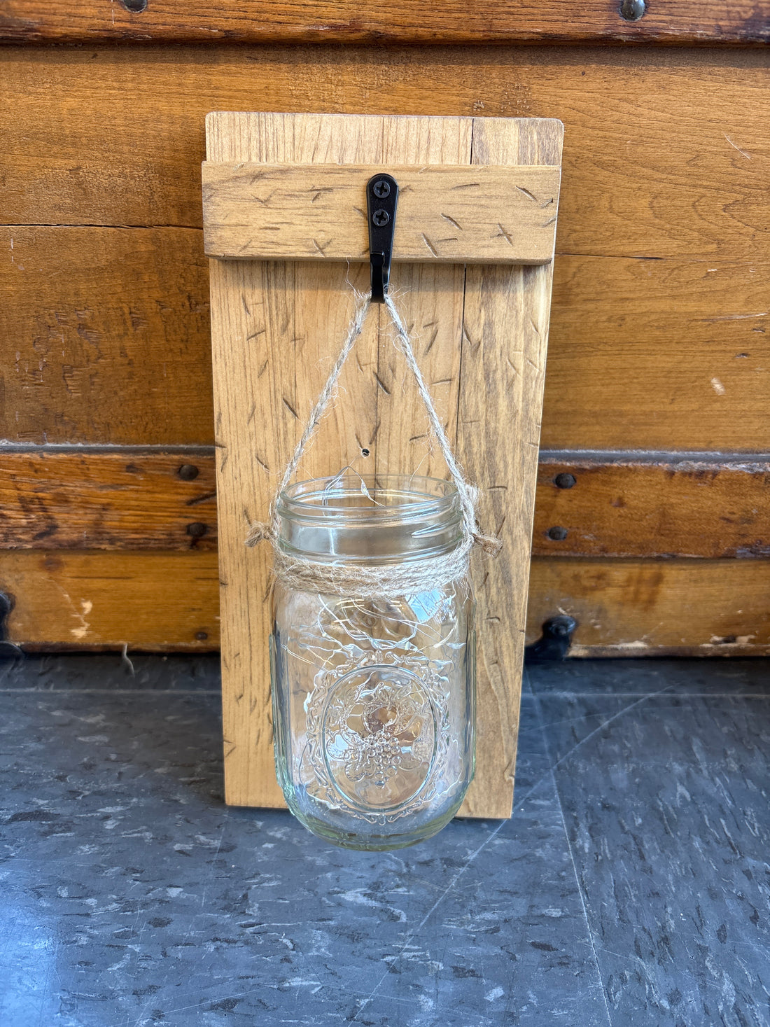 Jar Sconce