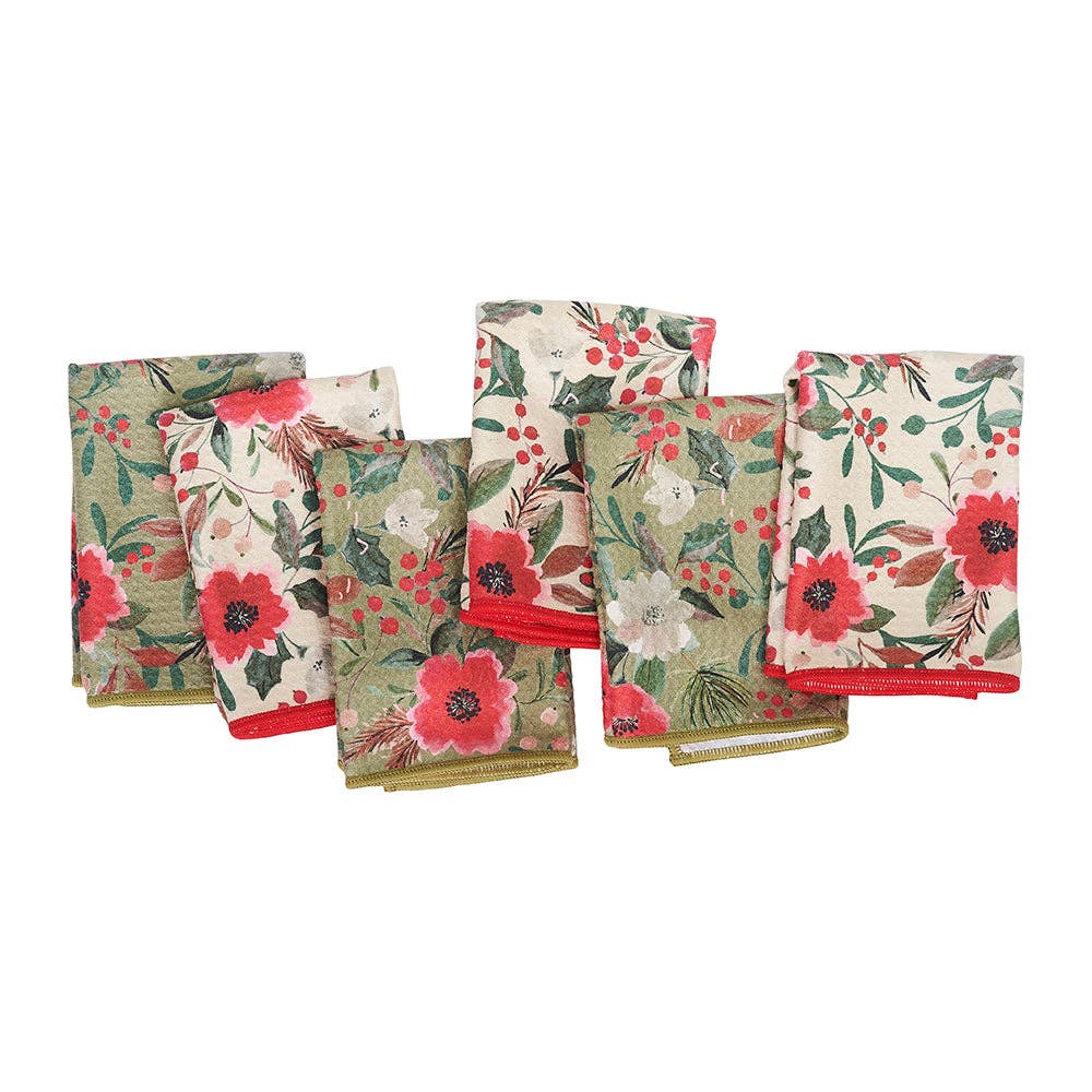 Mighty Mini Towel (Set of 3) - Flora: Cream