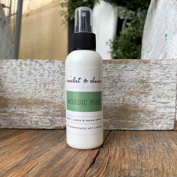 Nordic Pine Linen & Room Spray by Cricket & Clover