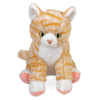 Orange Tabby Cat Stuffed Animal 12"