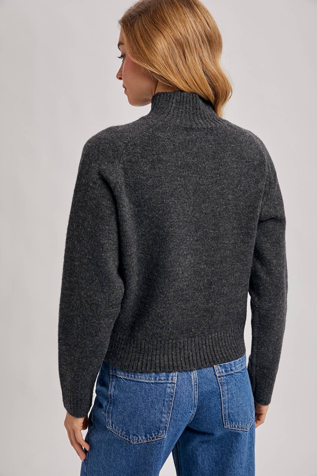 Moonlit Charcoal Sweater