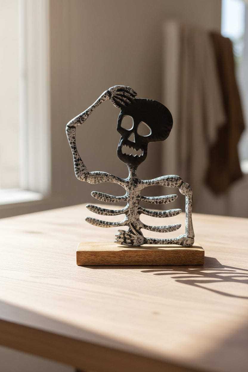 Saluting Skeleton