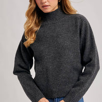 Moonlit Charcoal Sweater