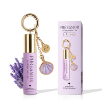 Lavanda Vida | Roll-on Pheromone Keychain Perfume Oil - 6ml: Seashell Clip