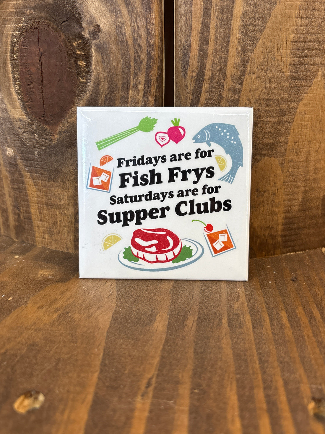 Fish Frys & Supper Clubs Magnet