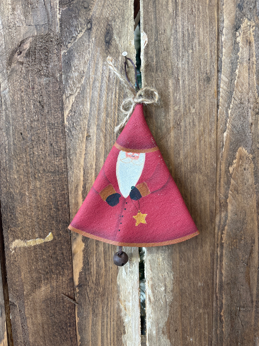 Hand Painted Santa Ornament