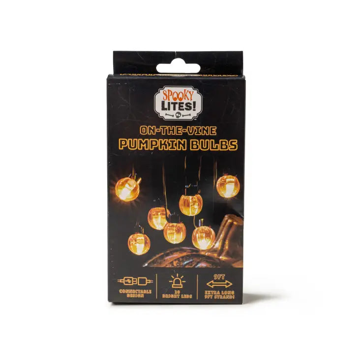 Halloween Spooky Lites! On-The-Vine Pumpkin Bulbs