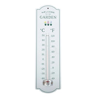 Welcome To My Garden Wall Thermometer