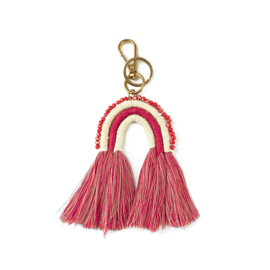 Olivia Moss® Yucatán Keychain - Rainbow