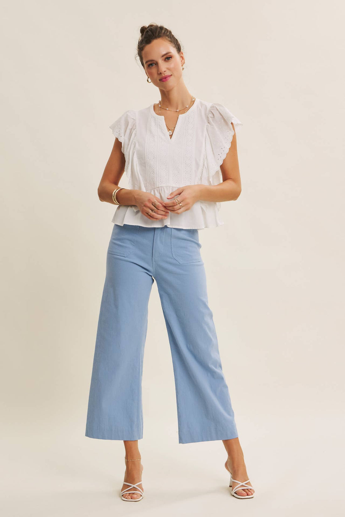 Skyline Wide-Leg Crops