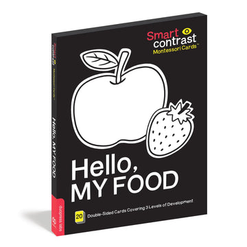 Smartcontrast Montessori Cards(R) Hello, My Food