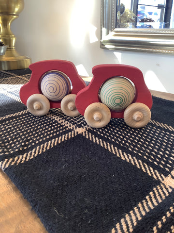 Toy Car With Rolling Ball
