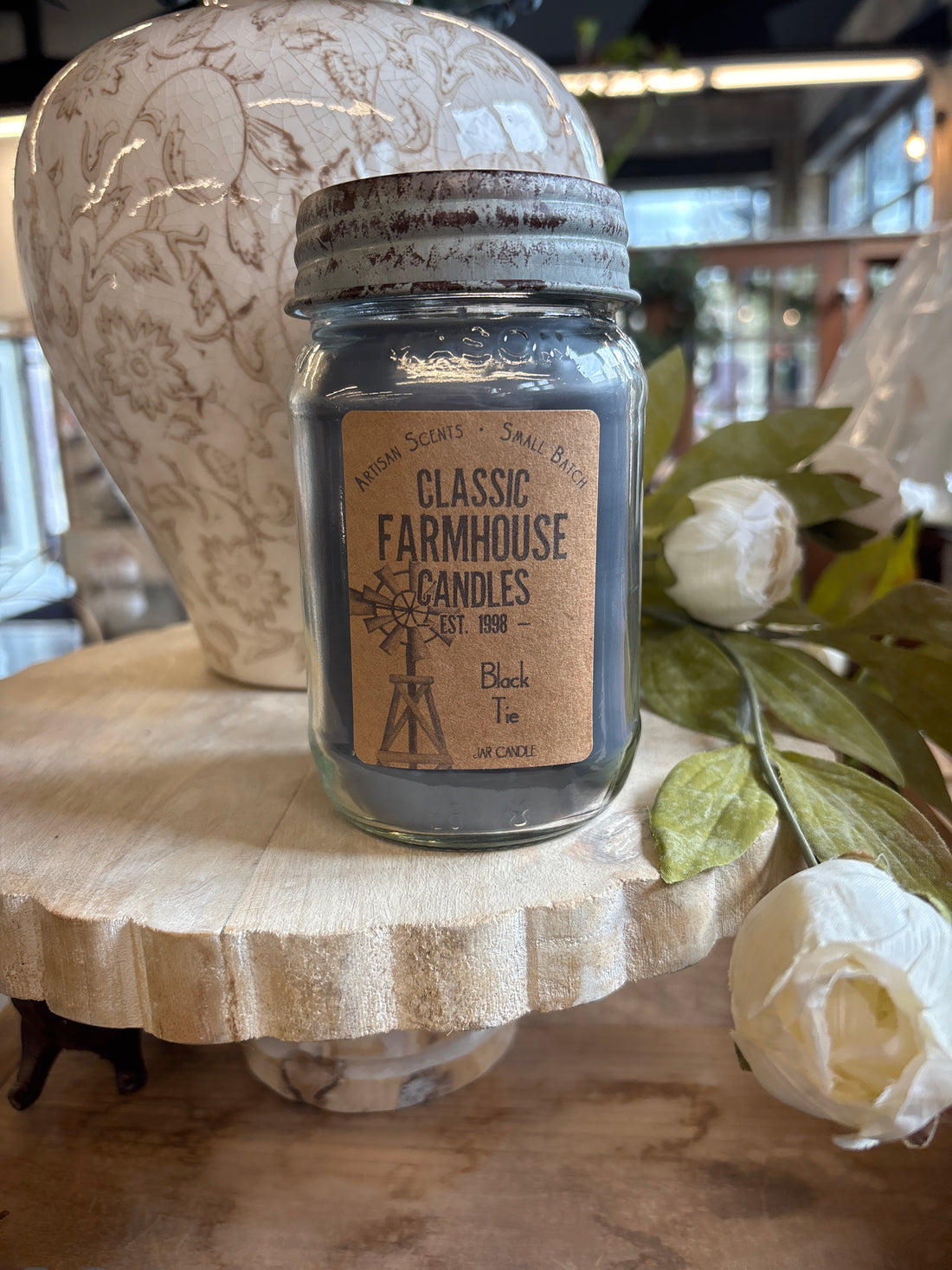 Black Tie Candle