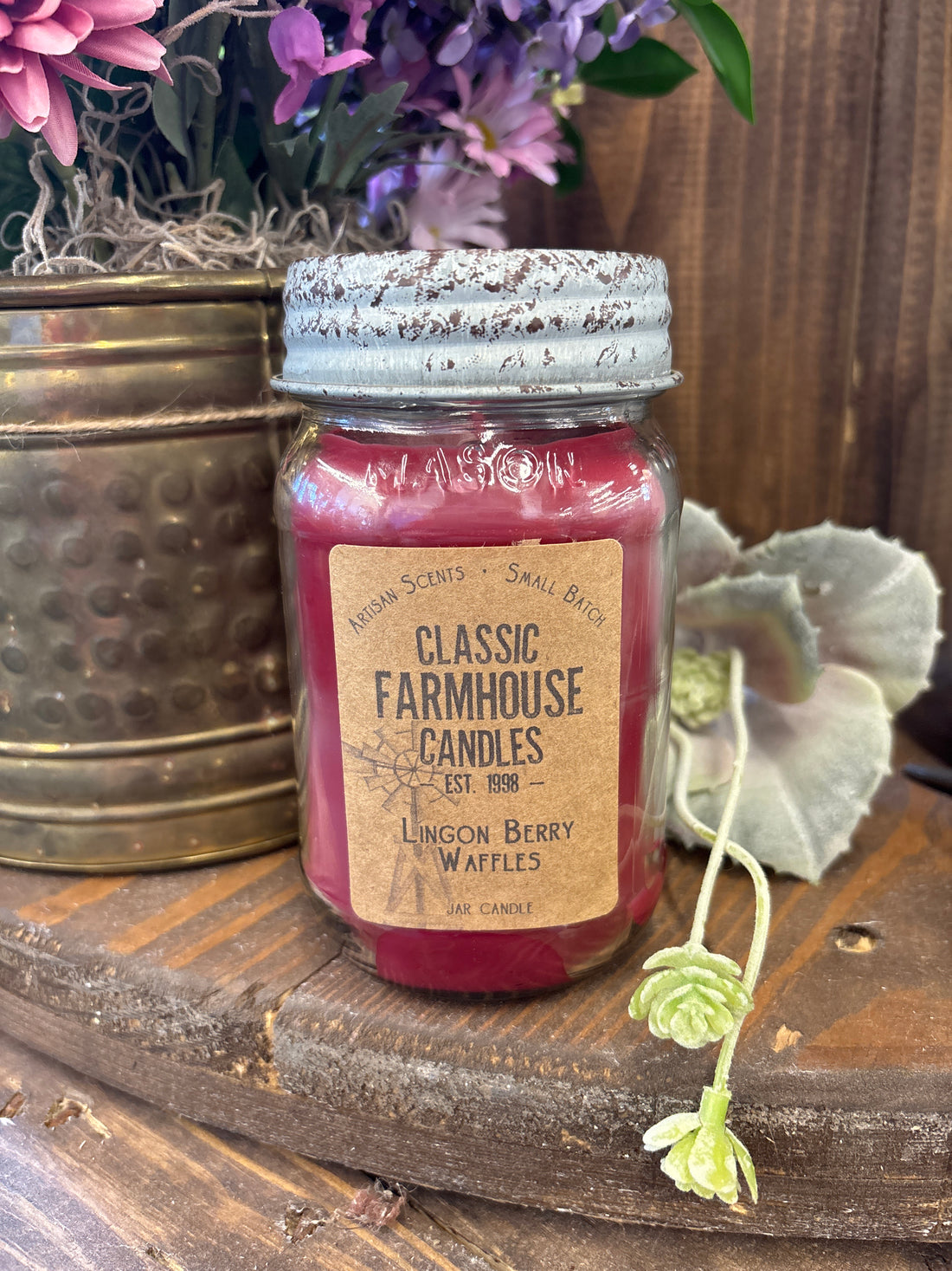 Lingon Berry Waffles Candle
