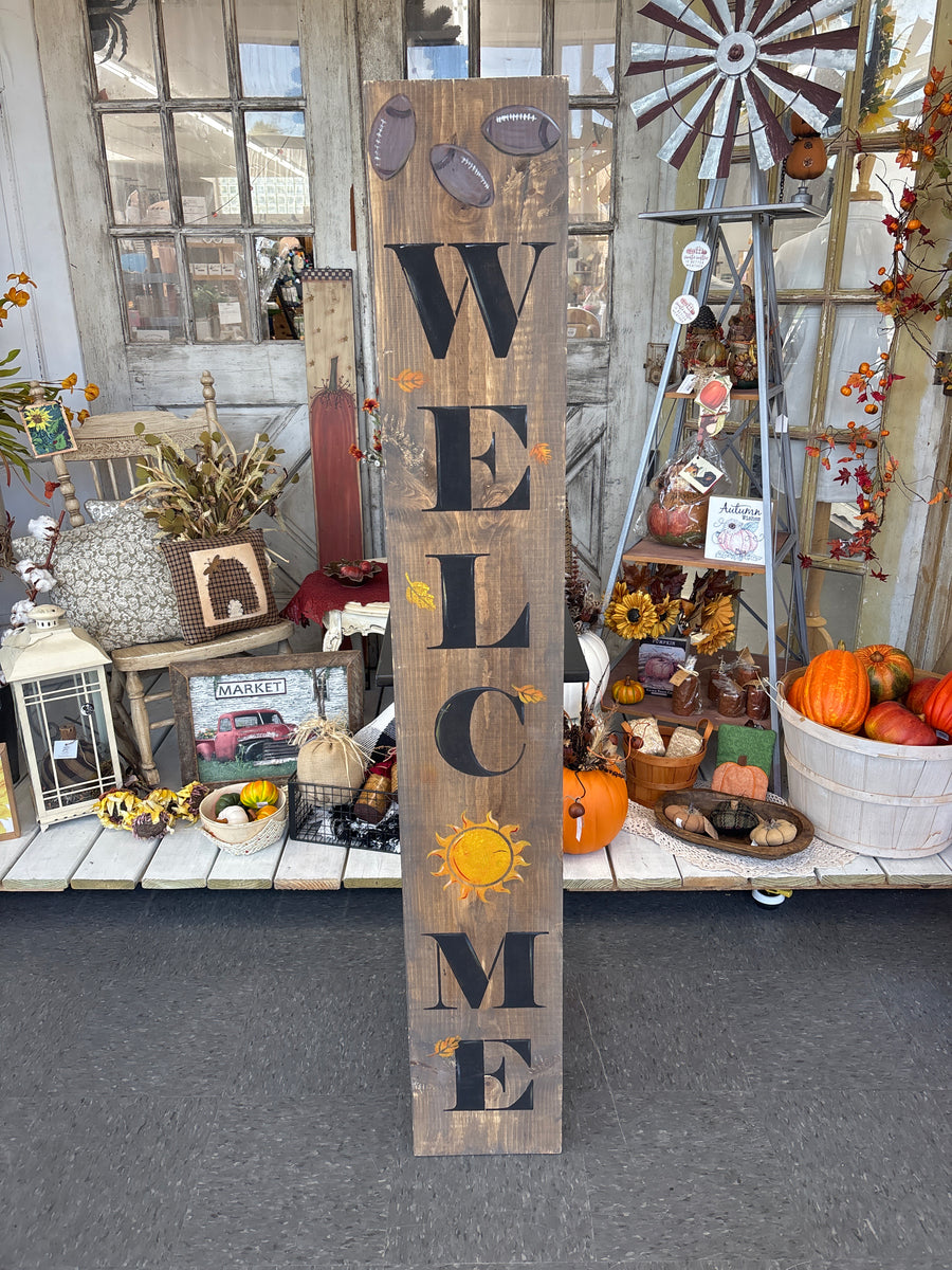 Home + Welcome Double-Sided Board