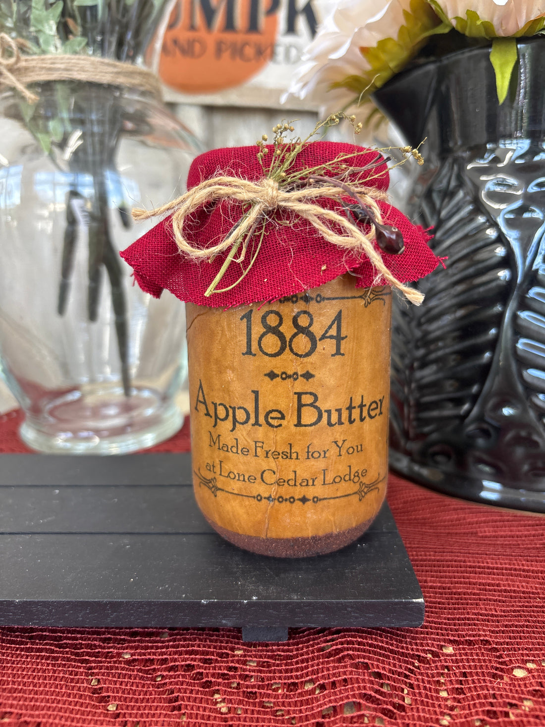 1884 Apple Butter Decorative Jar