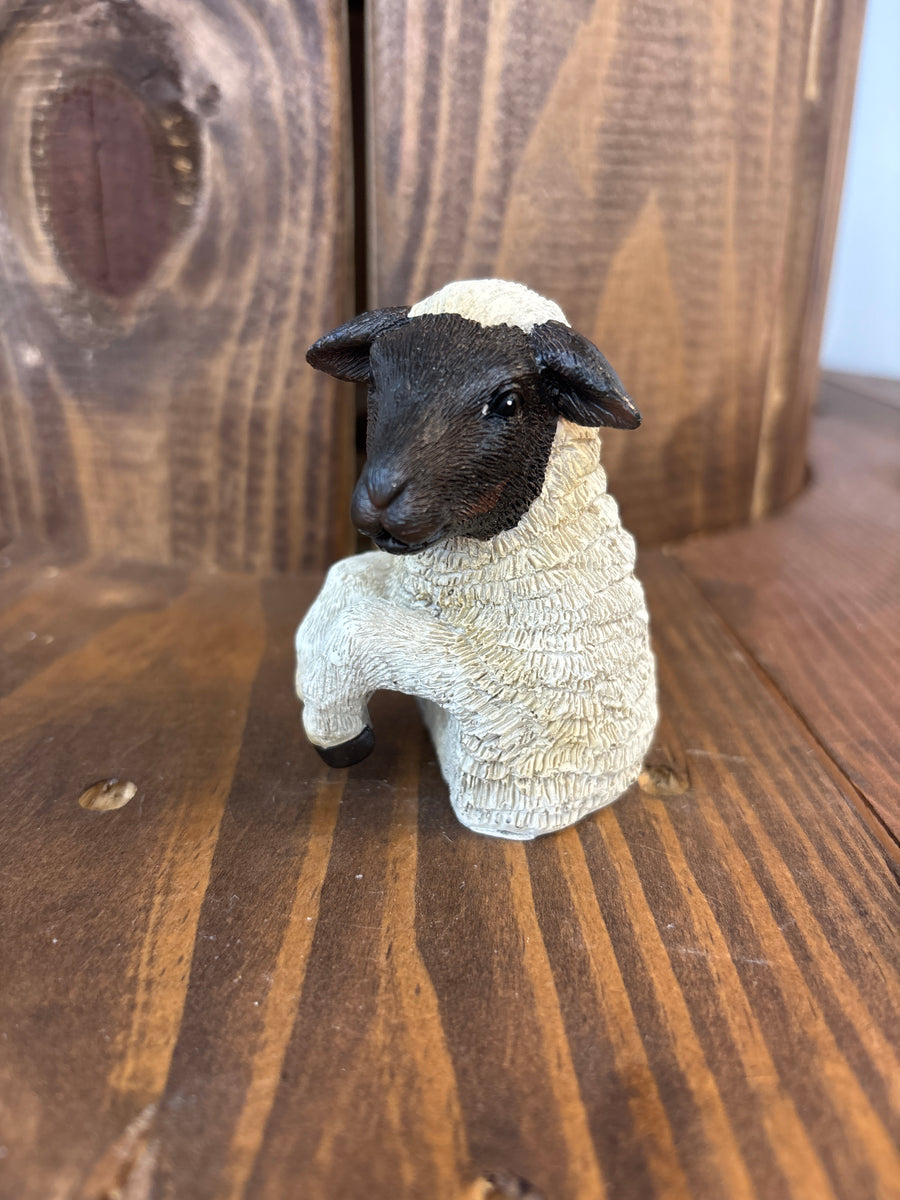 Suffolk Sheep Planter Rim Hanger