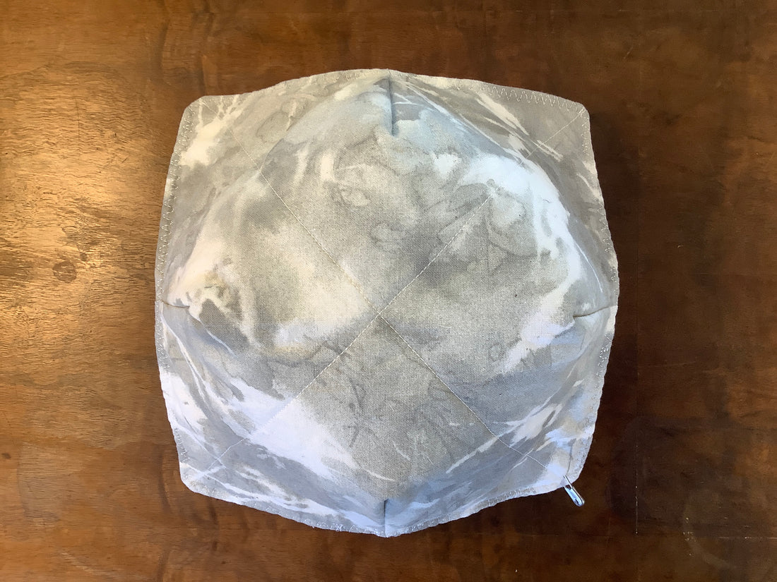 Tie-Dye Grey Bowl Cozy
