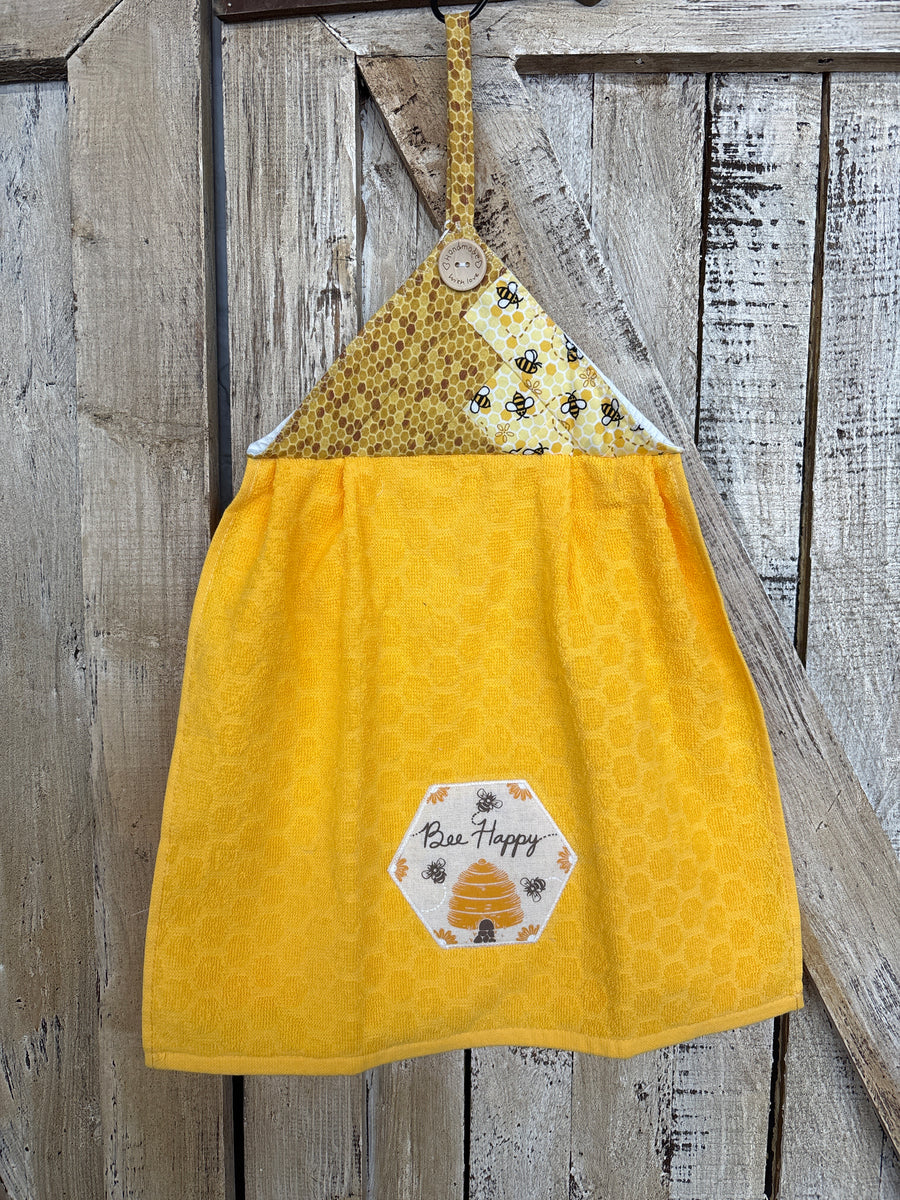 Bee Happy Kitchen Towel