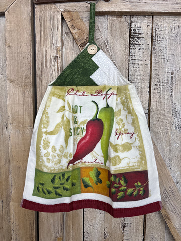 Chili Pepper Kitchen Towel
