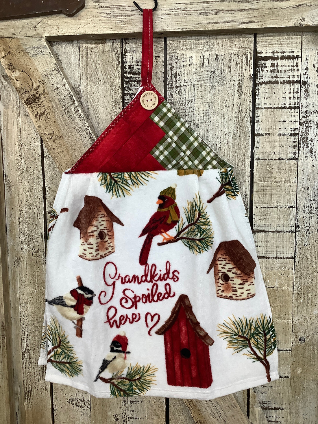 Grandkids Spoiled Here Kitchen Towel