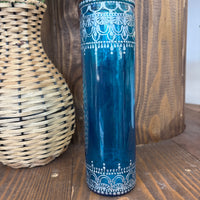 Bohemian Henna Style Vase (multiple color options)
