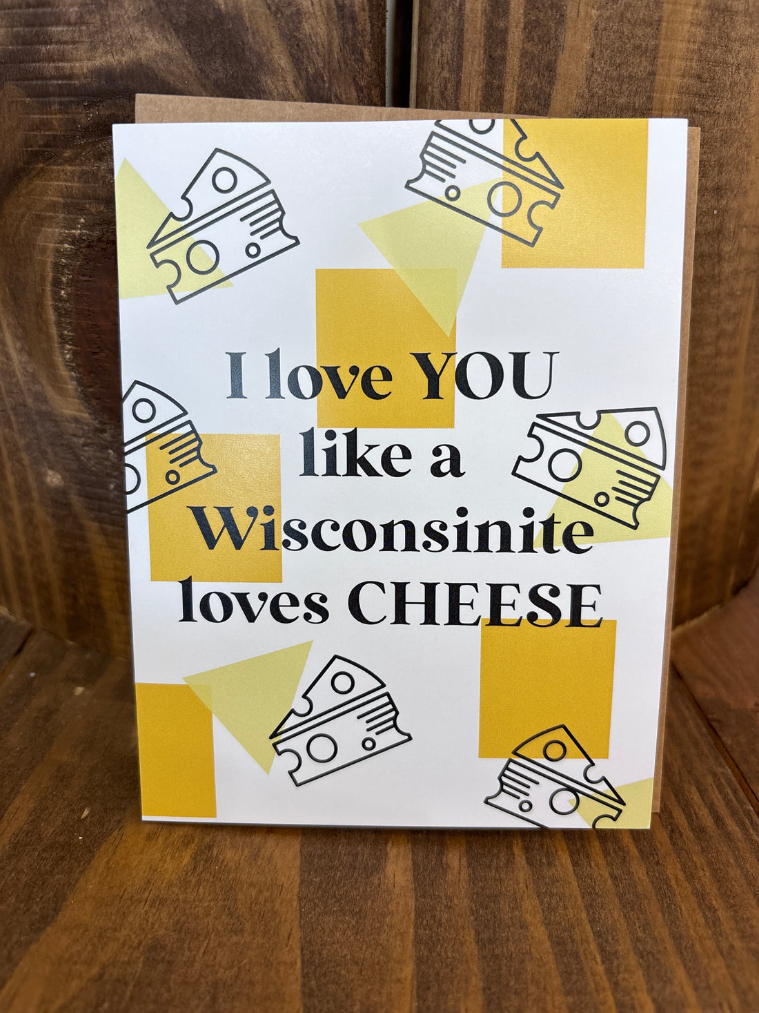 Like A Wisconsinite Greeting Card