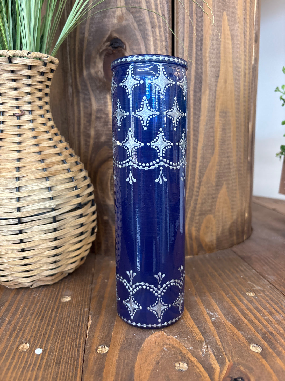 Bohemian Henna Style Vase (multiple color options)