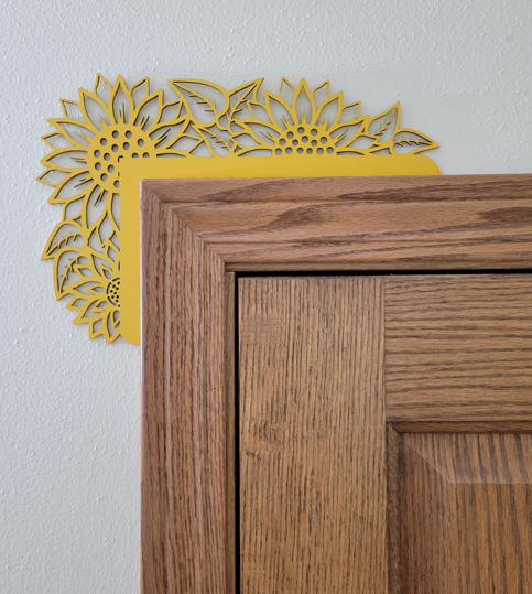 Sunflowers Door Topper