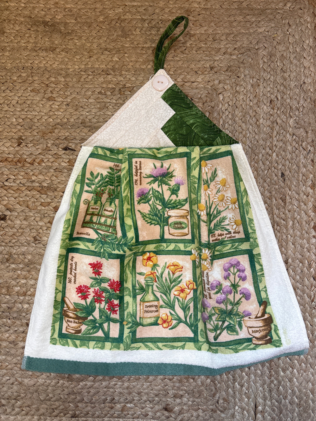 Medicinal Plants Kitchen Towel