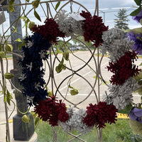 Red White Blue Wreath