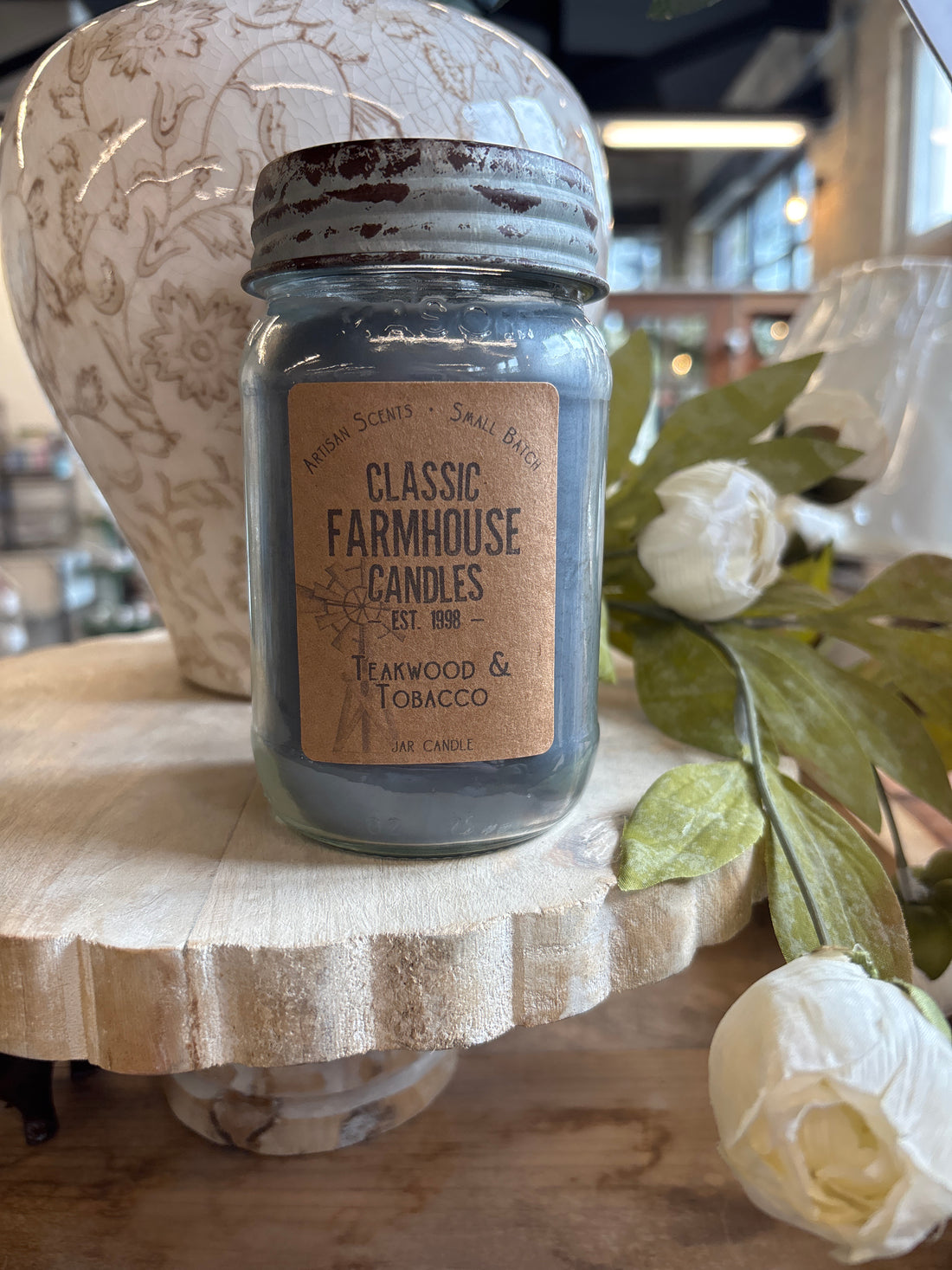 Teakwood & Tobacco Candle