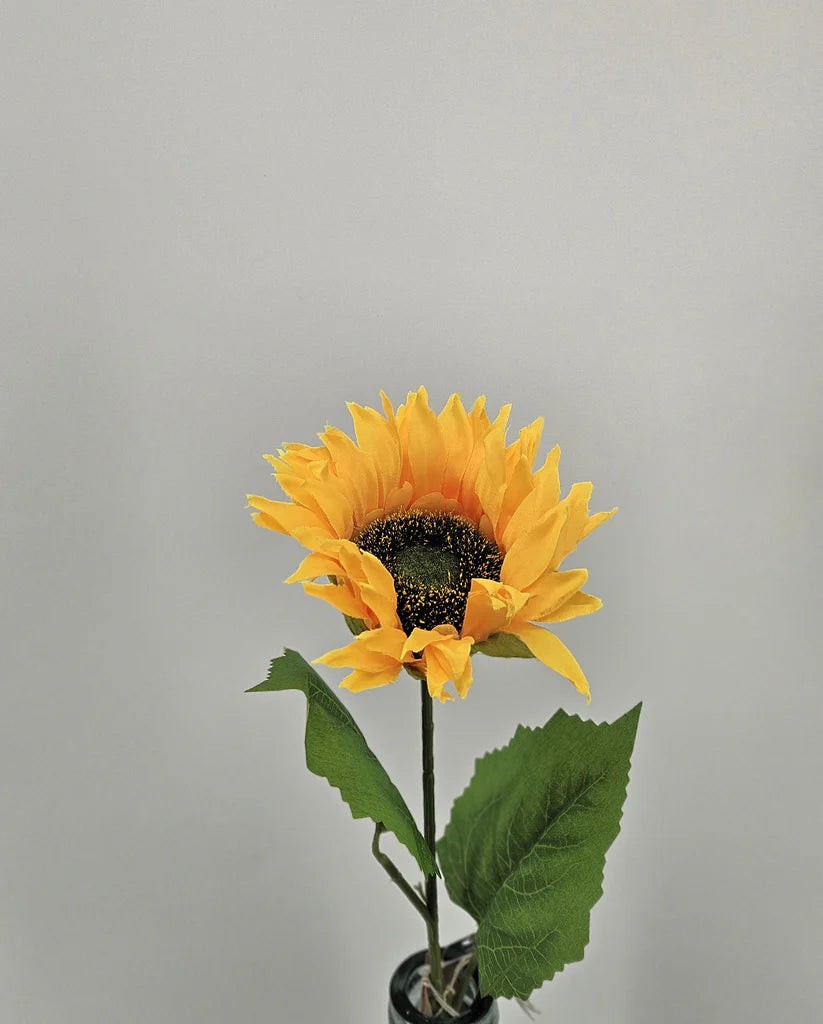 Yellow Sunflower Stems - 26"