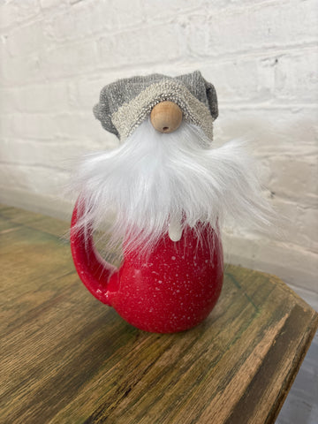 Red Holiday Mug Gnome