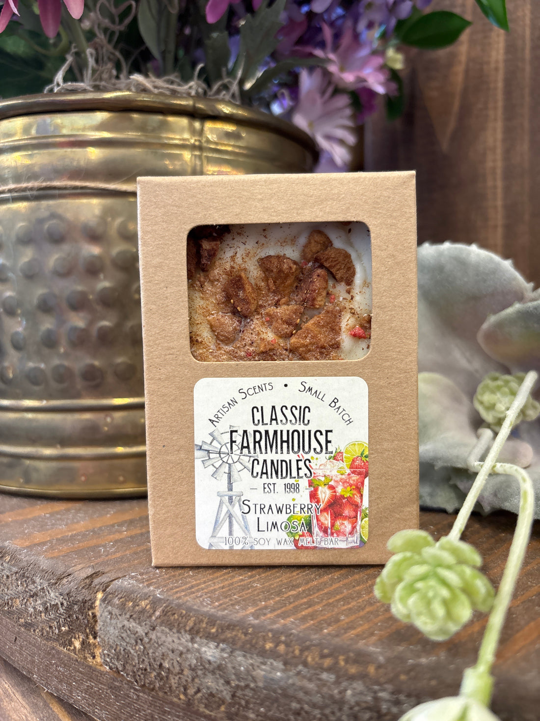 Strawberry Limosa Organic Melt Bar
