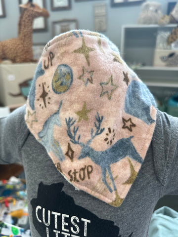 Never Stop Looking Up Baby Bib Bandana