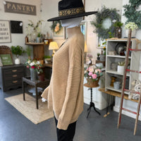 Turtleneck Sweater - Camel