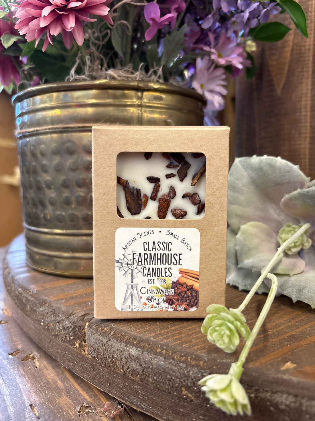 Cinnamon Spice Organic Melt Bar
